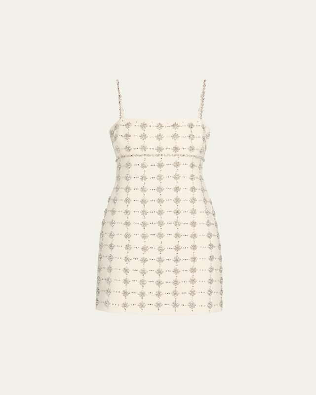 Satine Embellished Mini Dress